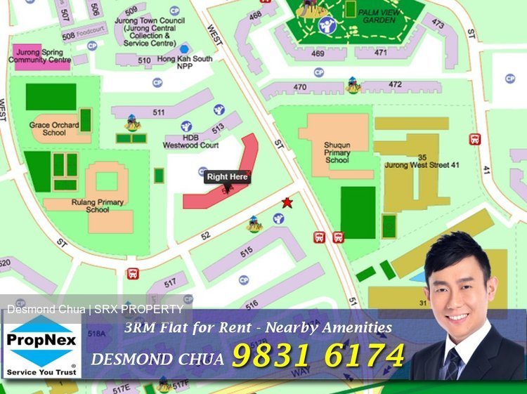 Blk 514 Jurong West Street 52 (Jurong West), HDB 3 Rooms #168498562